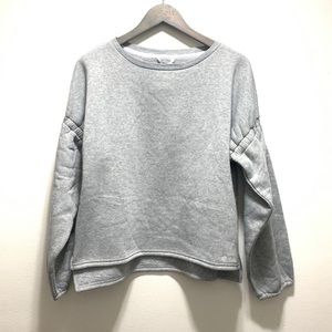 Ob•sess grey crew neck sweater